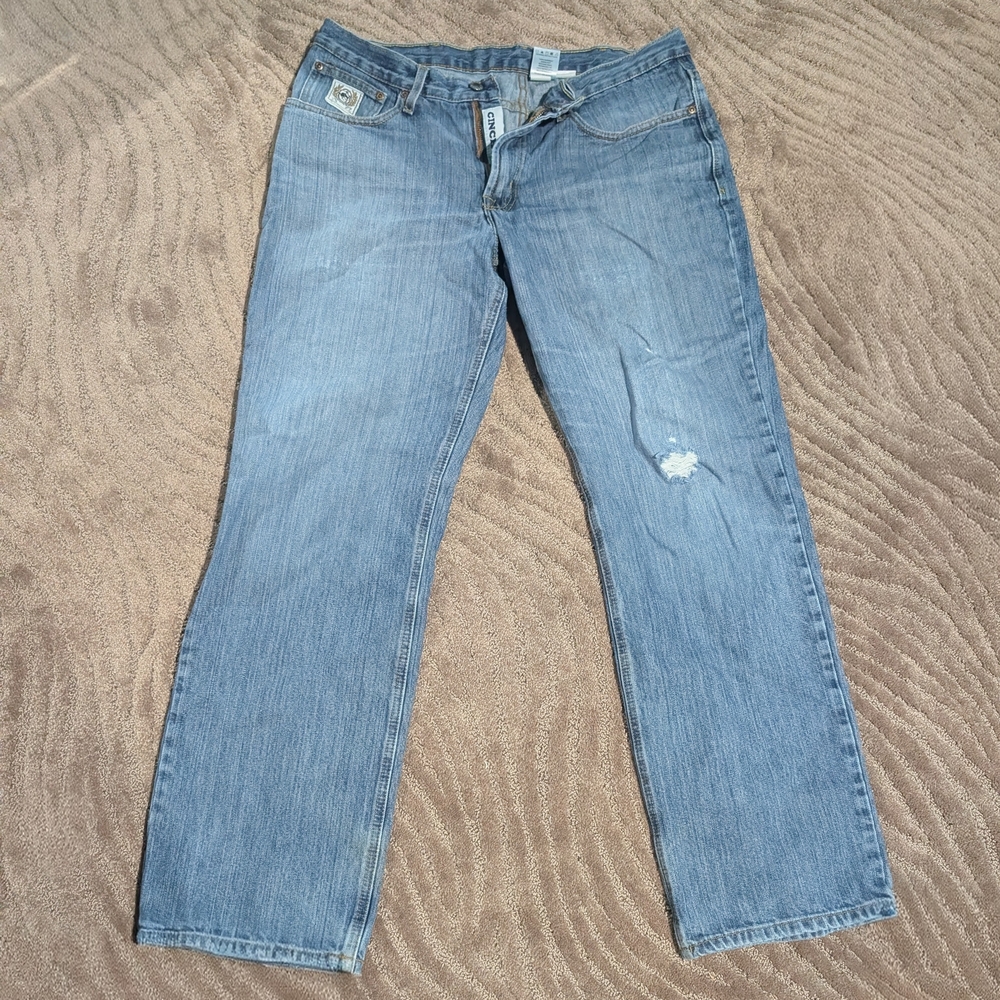 Cinch Men's Relaxed Jeans - Light Blue